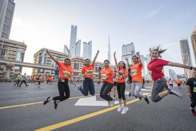 Dubai Run in Sheikh Zayed Road on  on November 26, 2023. (Photo by Ruel Pableo for The National)