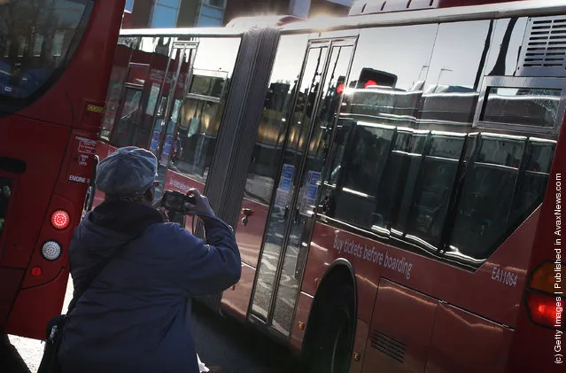 The Last Of London's 'Bendy' Buses Leave Service On The Capital's Streets