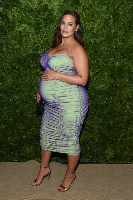 Ashley Graham attends the CFDA / Vogue Fashion Fund 2019 Awards at Cipriani South Street on November 04, 2019 in New York City. (Photo by Jamie McCarthy/Getty Images)