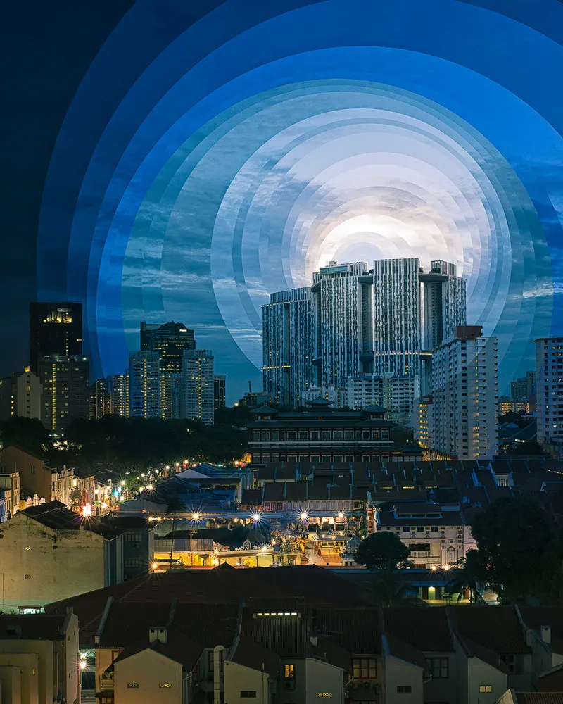 Composite Photos Of Singapore