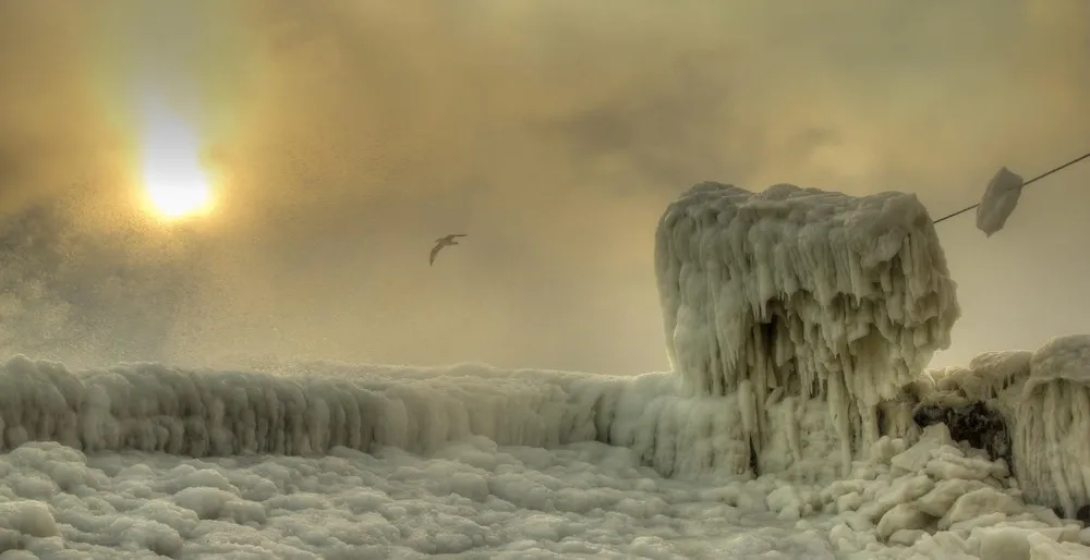 “I See Sea” by Dmytriy Dokunov: Frozen Black Sea