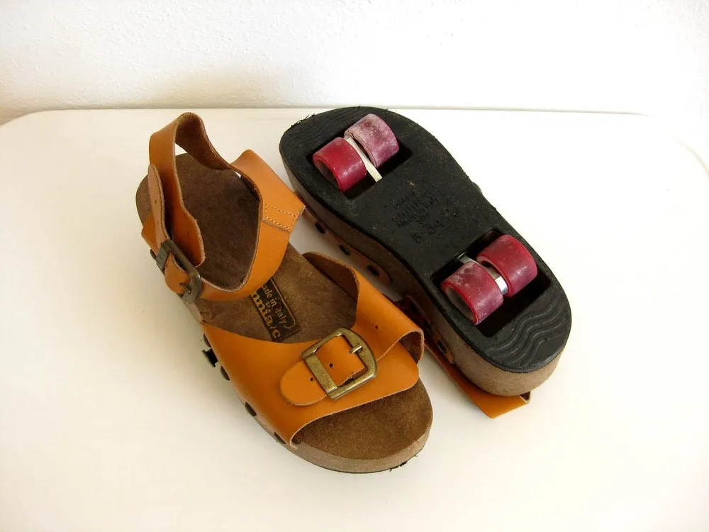 Old Roller Skate Sandals