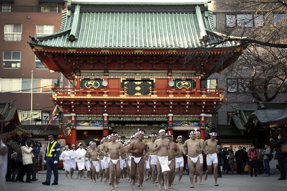 Annual Cold-Endurance Festival in Tokyo