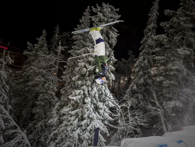 Britteny Cox of Australia compete in the FIS Freestyle Skiing World Cup Ladies’ Moguls in Ruka Kuusamo, Finland December 10, 2016. (Photo by Teemu Moisio/Reuters/Lehtikuva)