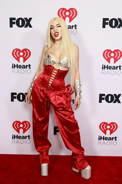 American singer and songwriter Ava Max attends the 2021 iHeartRadio Music Awards at The Dolby Theatre in Los Angeles, California, which was broadcast live on FOX on May 27, 2021. (Photo by Emma McIntyre/Getty Images for iHeartMedia)