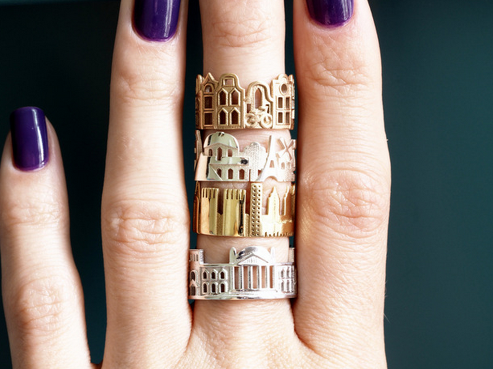 Architecture Rings By Ola Shekhtman