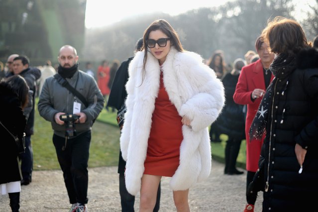 Deborah Hung attends the Christian Dior Haute Couture Spring Summer 2017 show as part of Paris Fashion Week at Musee Rodin on January 23, 2017 in Paris, France. (Photo by Vanni Bassetti/Getty Images)