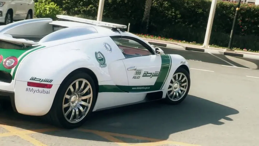 The Bugatti Veyron of the Dubai Police