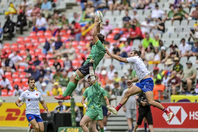 HSBC Rugby Sevens Series 2023, Cape Town, DHL Stadium, Cape Town, South Africa on December 11, 2022 Ireland vs France Ireland's Harry McNulty Mandatory (Photo by Christiaan Kotze/©INPHO)