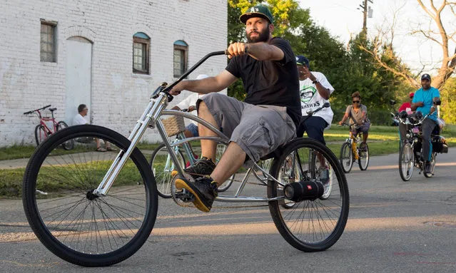 “Slow Roll helps break down barriers”, says Detroit Bikes founder and president Zak Pashak (not pictured). (Photo by Jason Walker/Slow Roll Monday Nights)