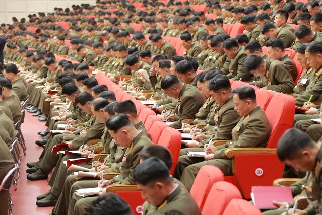The view of the fourth conference of artillery personnel of the Korean People's Army (KPA) at the April 25 House of Culture in this undated photo released by North Korea's Korean Central News Agency (KCNA) in Pyongyang December 5, 2015. (Photo by Reuters/KCNA)