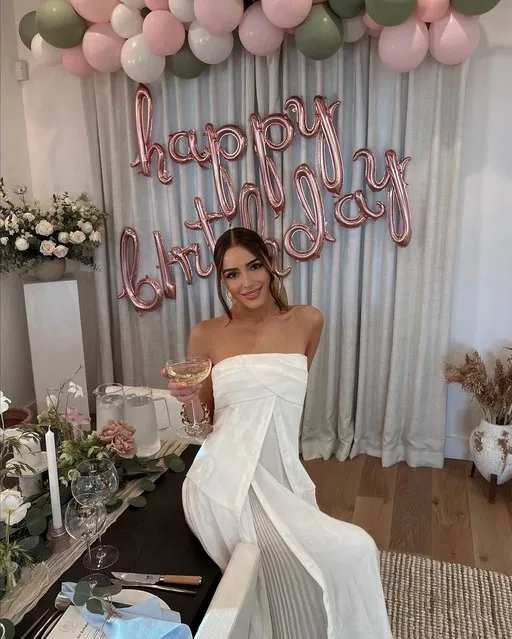 American model Olivia Culpo shares in the last decade of May 2023 a belated birthday photo of herself. (Photo by oliviaculpo/Instagram)