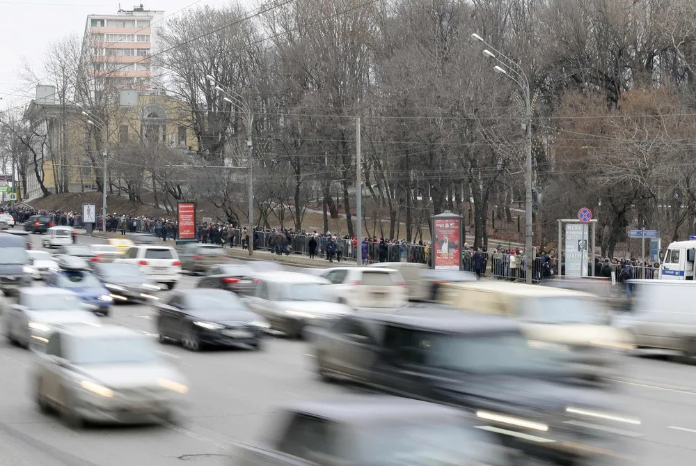 Boris Nemtsov Funeral in Moscow