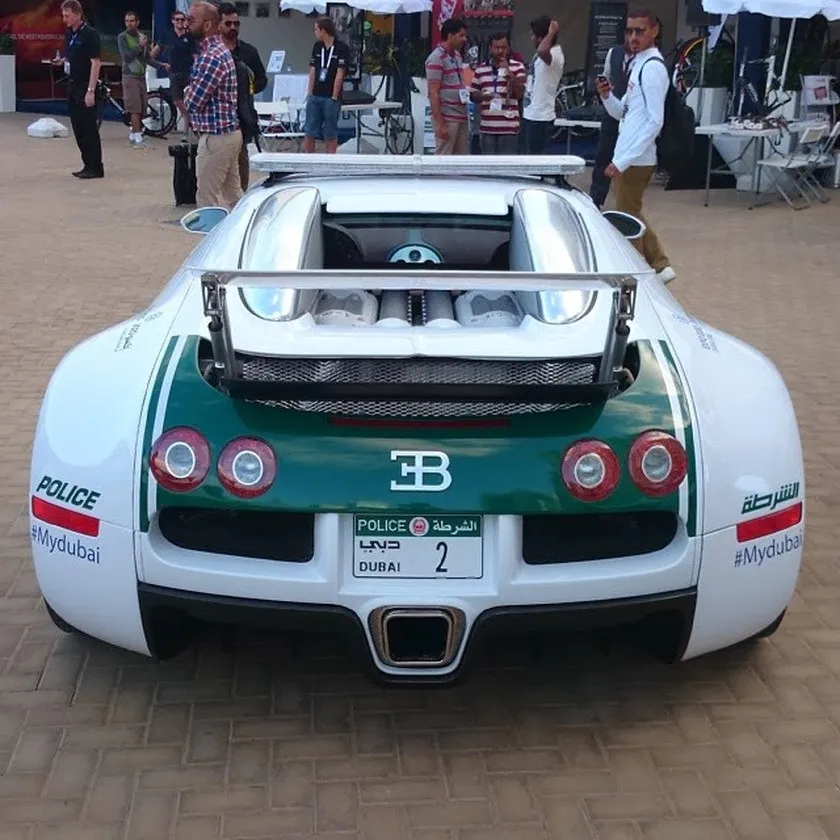 The Bugatti Veyron of the Dubai Police