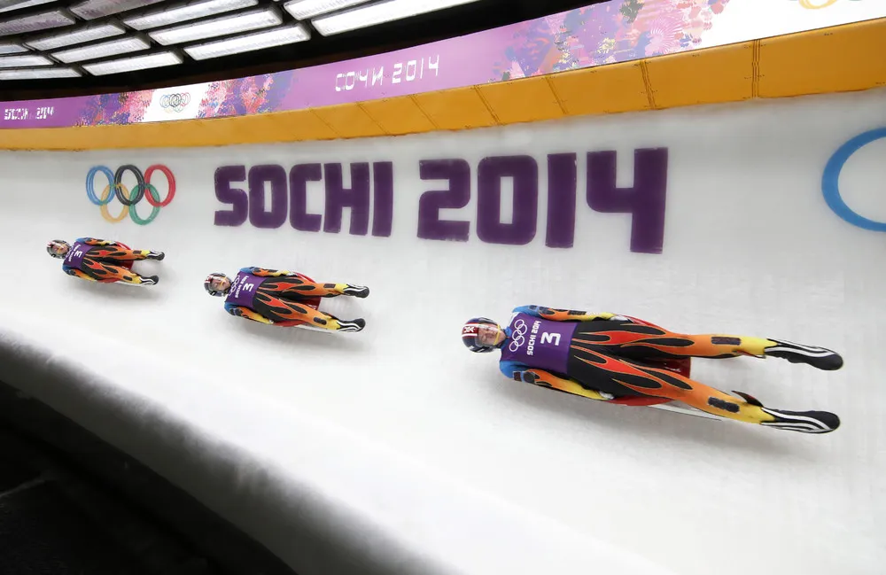 Awesome Helmet  on Sochi Olympics 2014