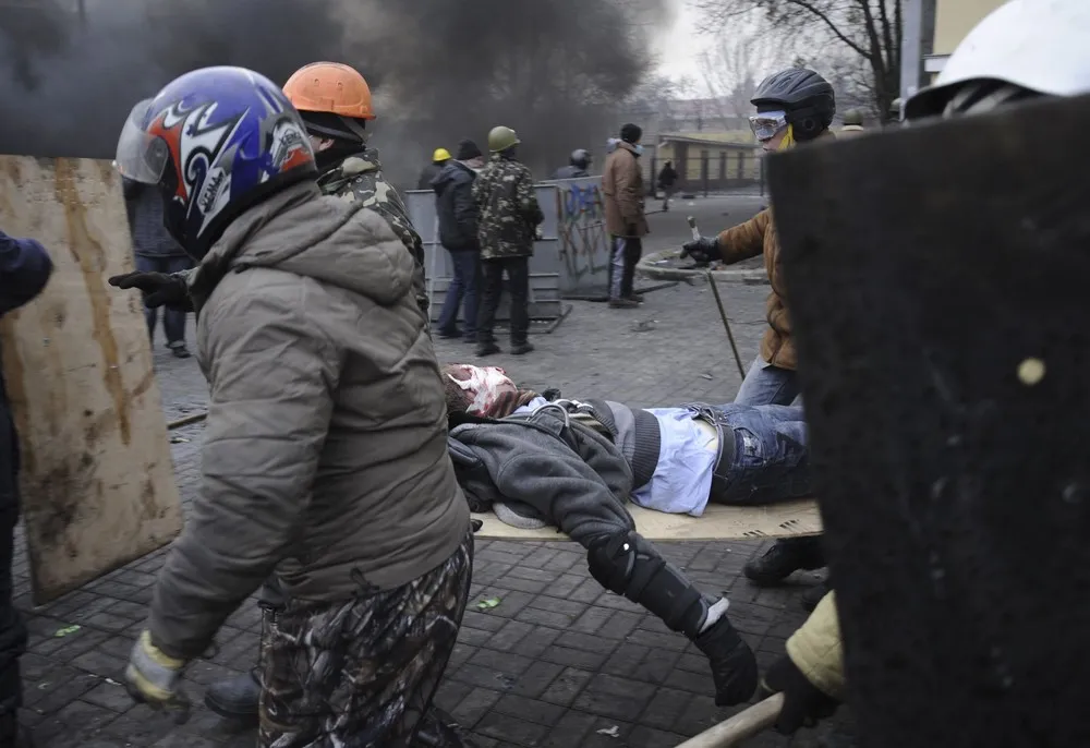 Dozens Shot Dead in Kiev, Part 2/2