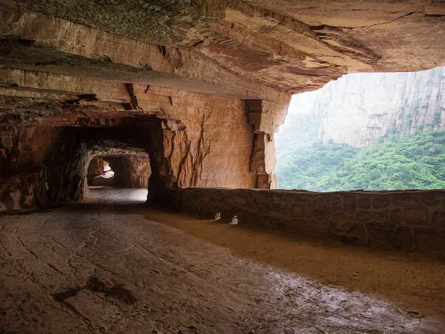 Guoliang Road Tunnel In China