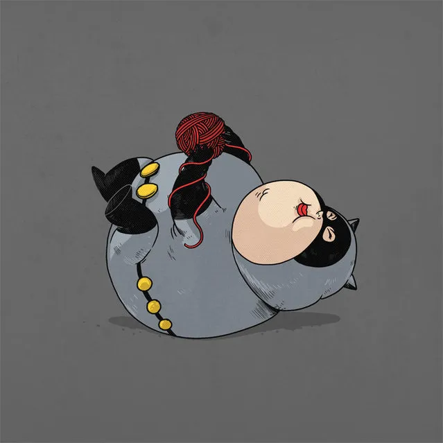 Fat Pop Culture Characters By Alex Solis Part 3