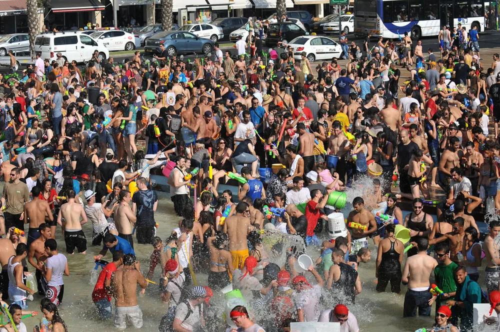 Water War in Tel-Aviv 2012