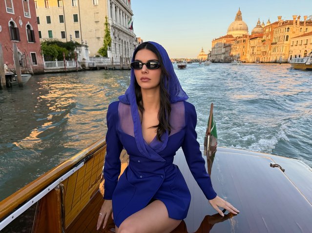 American model Kendall Jenner looks demure while in Venice on June 30, 2025. (Photo by Kendall Jenner/Instagram)