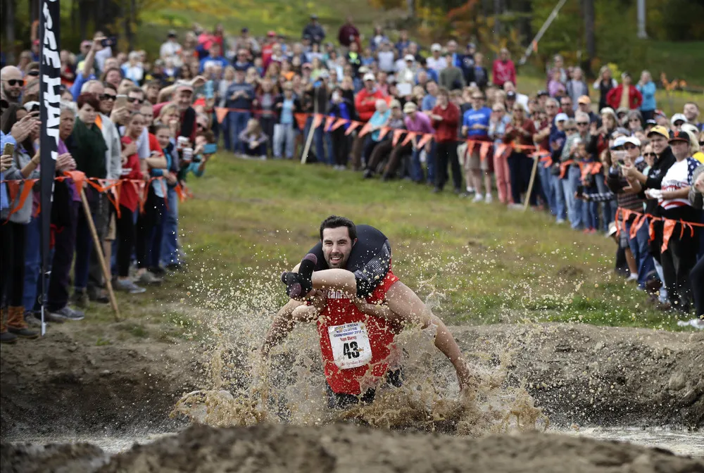 Wife-Carrying Competition in Maine