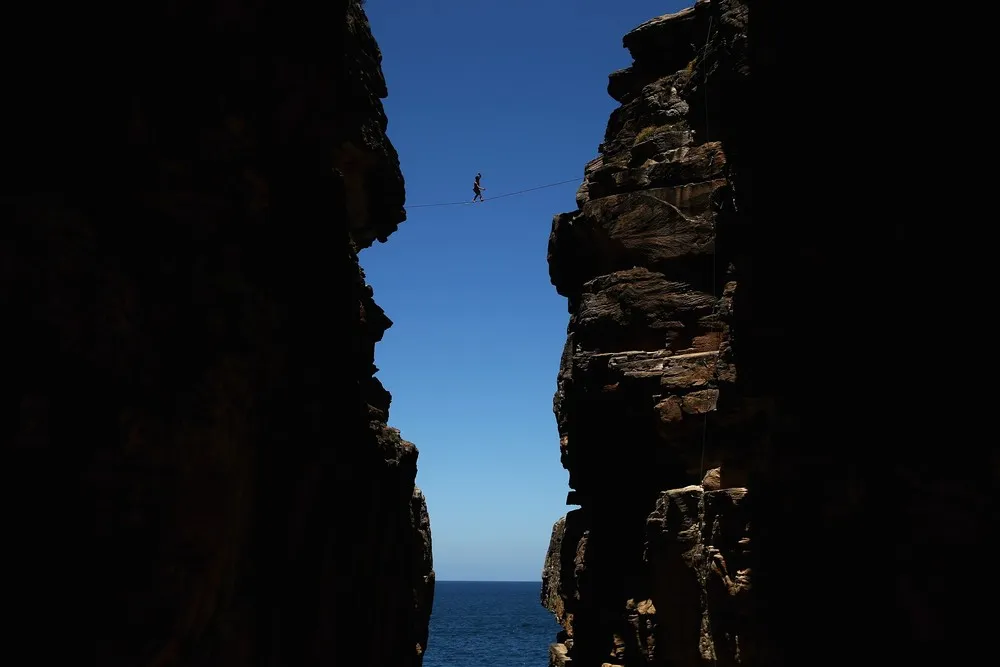 Slacklining in Sydney