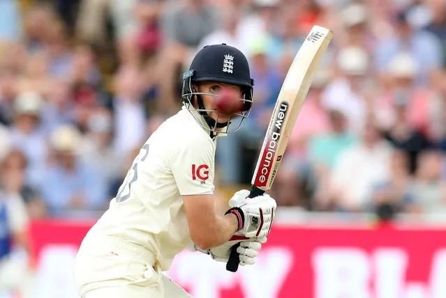 England's Joe Root in action during the second test against New Zealand in Birmingham, Britain, June 10, 2021. (Photo by Peter Cziborra/Action Images via Reuters)
