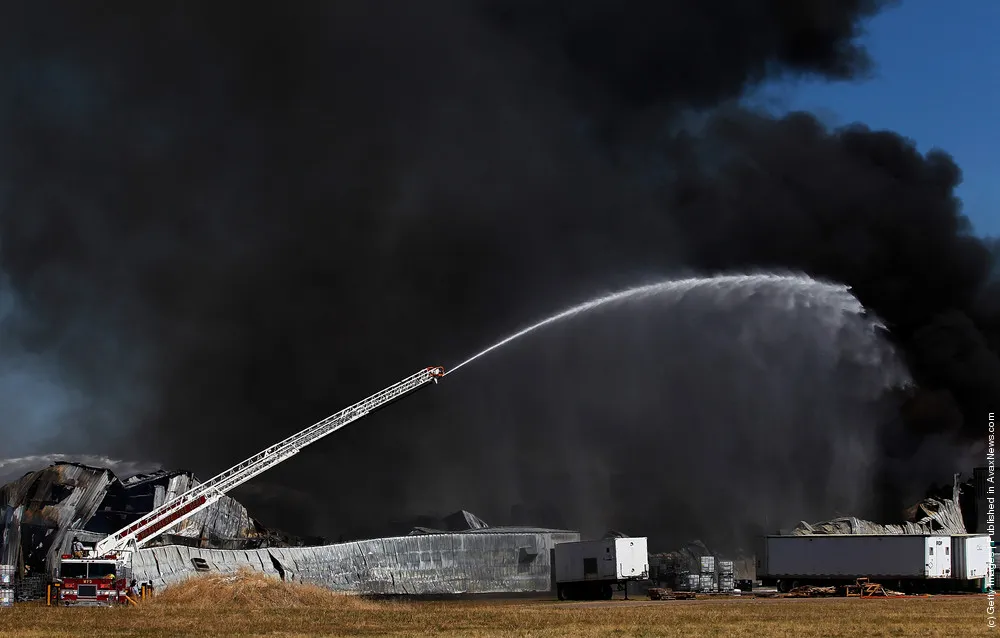 Massive Chemical Fire Rages Near Dallas