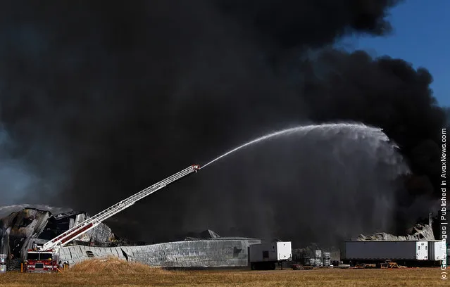 Massive Chemical Fire Rages Near Dallas