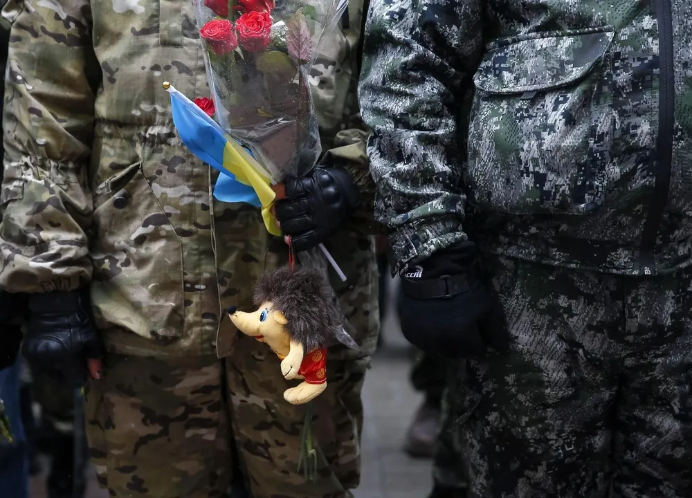 Servicemen's Welcoming Ceremony in Kiev