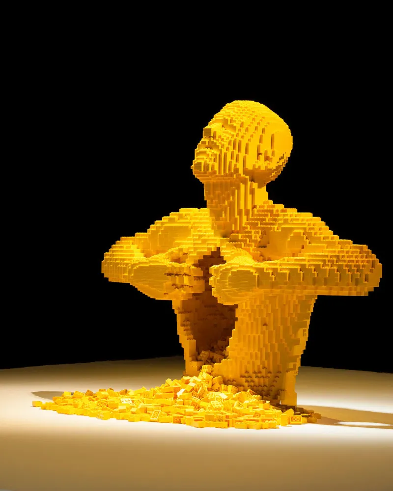 LEGO Sculptures by Nathan Sawaya