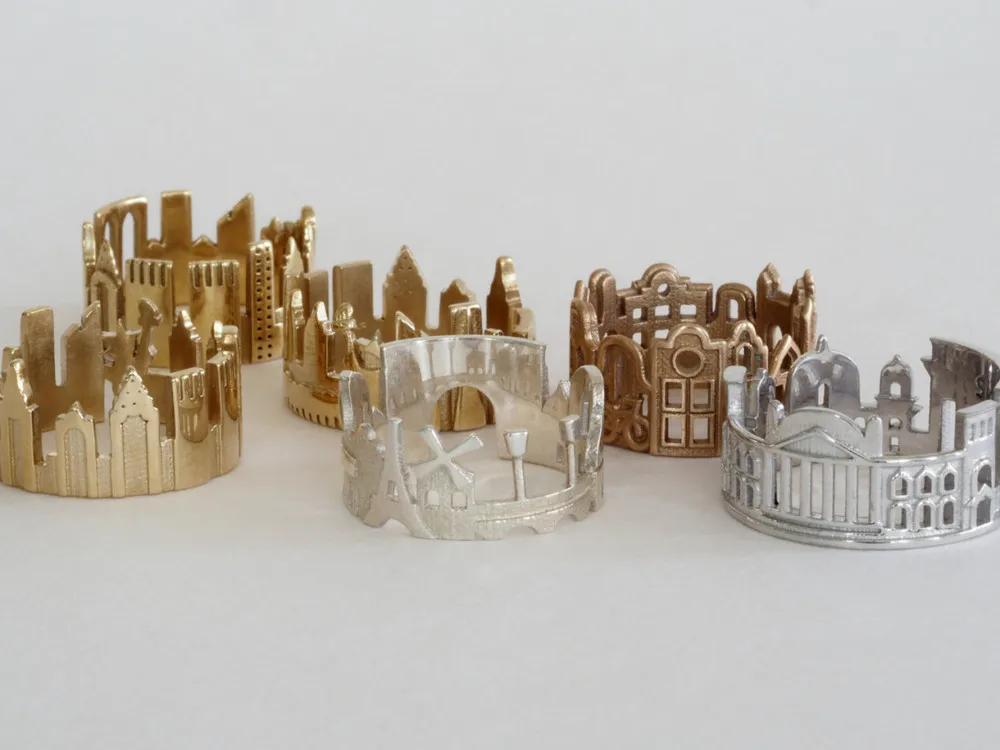 Architecture Rings By Ola Shekhtman