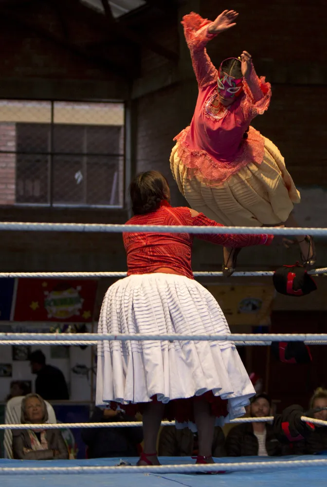 Women Wrestlers of Bolivia