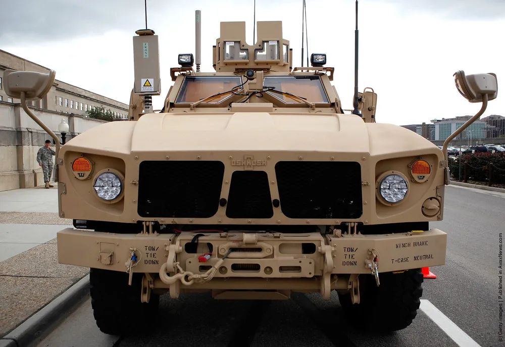 MRAP vehicles in Afghanistan