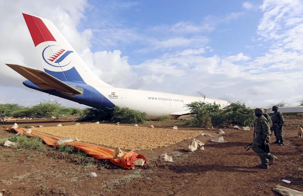 Cargo Plane Cash-landed in Somalia