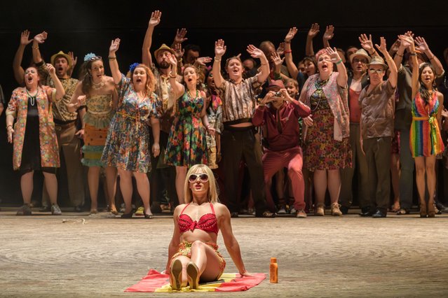 English National Opera presents Georges Bizet's “Carmen” at the London Coliseum in London on October 6, 2025. (Photo by Jane Hobson/Rex Features/Shutterstock)