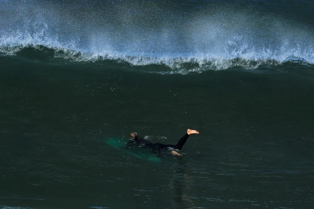 Flying above the Surf