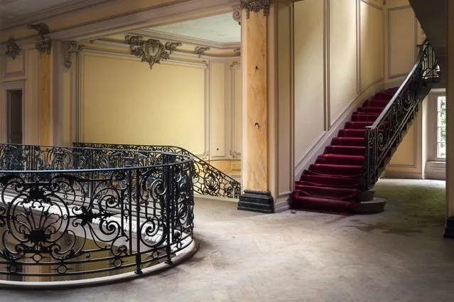 This French staircase retains its charm. (Photo by Roman Robroek/South West News Service)