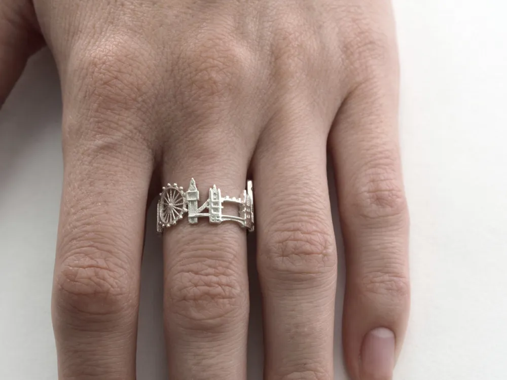 Architecture Rings By Ola Shekhtman