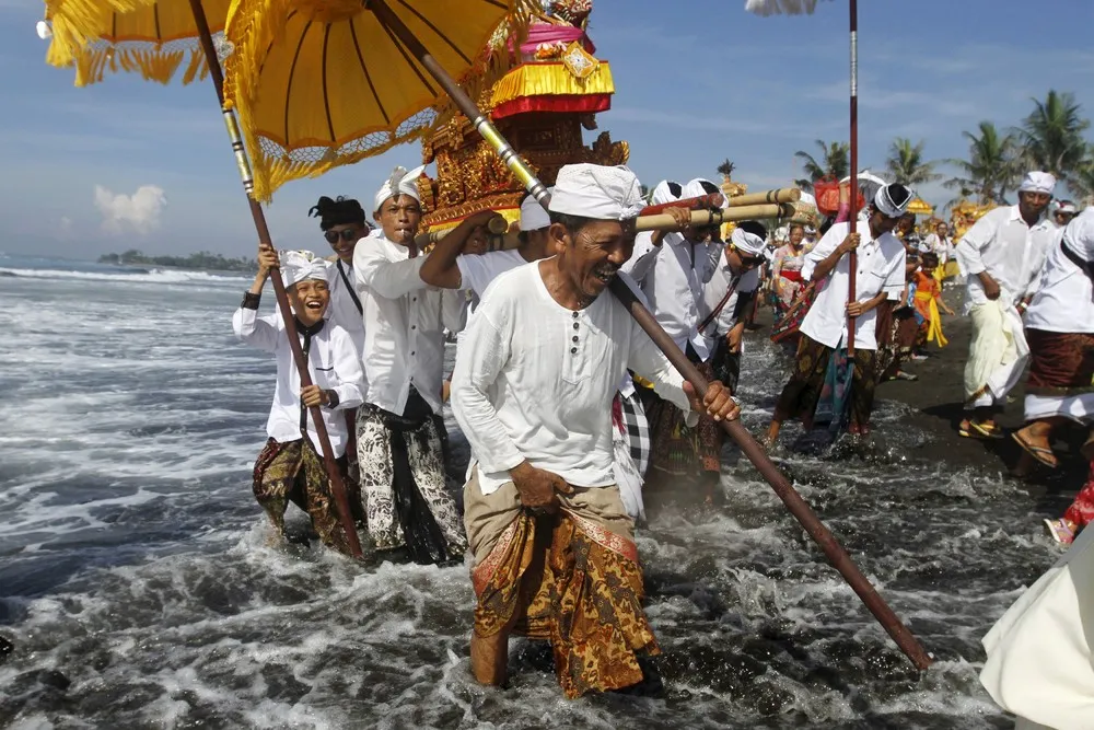Purification Ceremony on the Bali Island