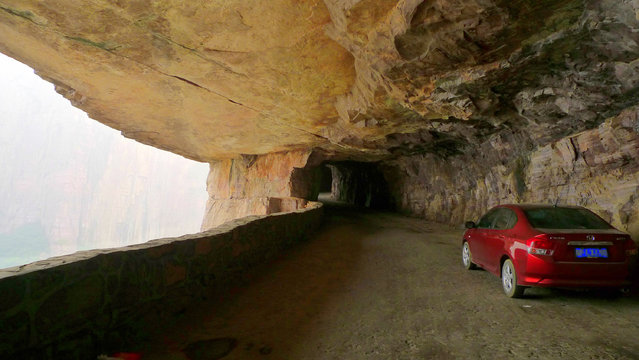 Guoliang Road Tunnel In China