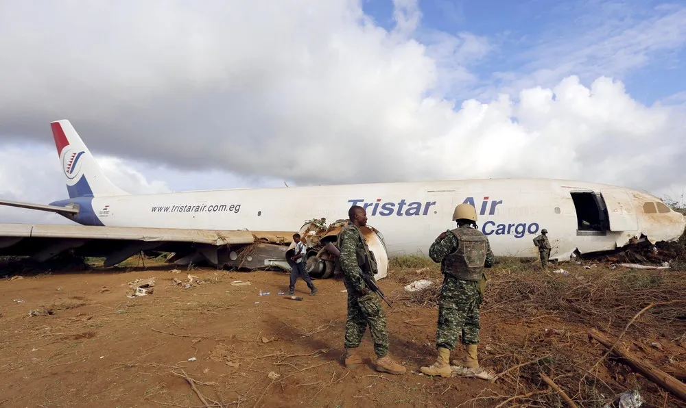 Cargo Plane Cash-landed in Somalia