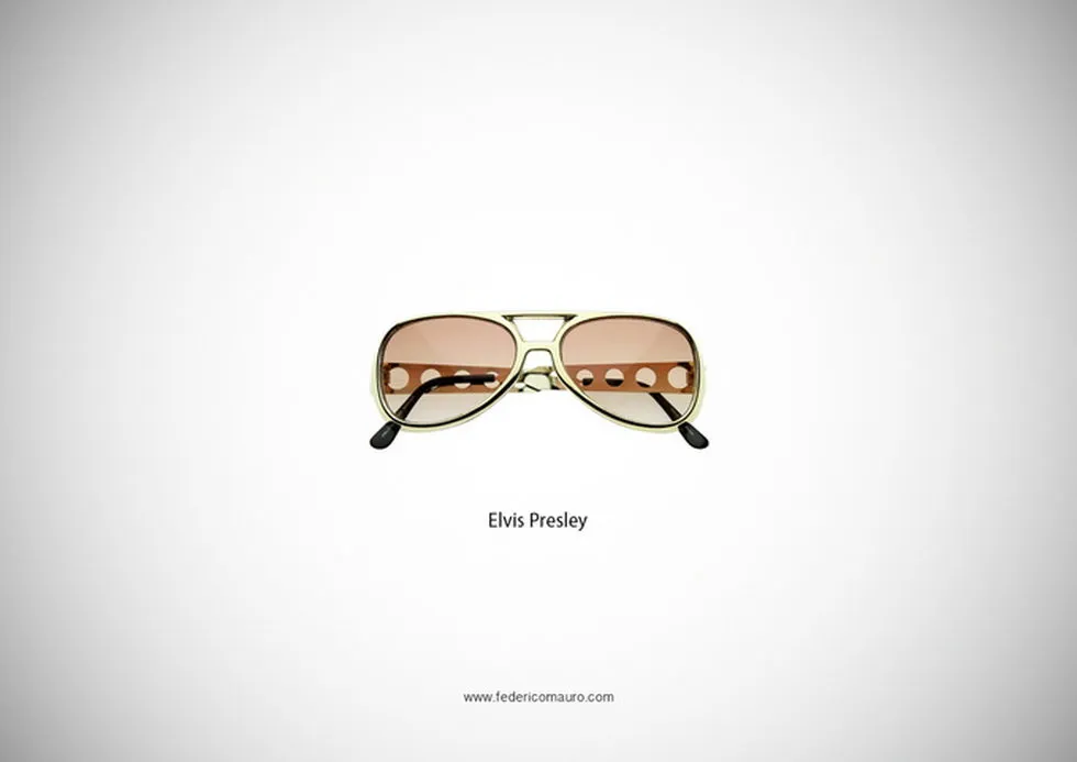 Famous Eyeglasses by Federico Mauro