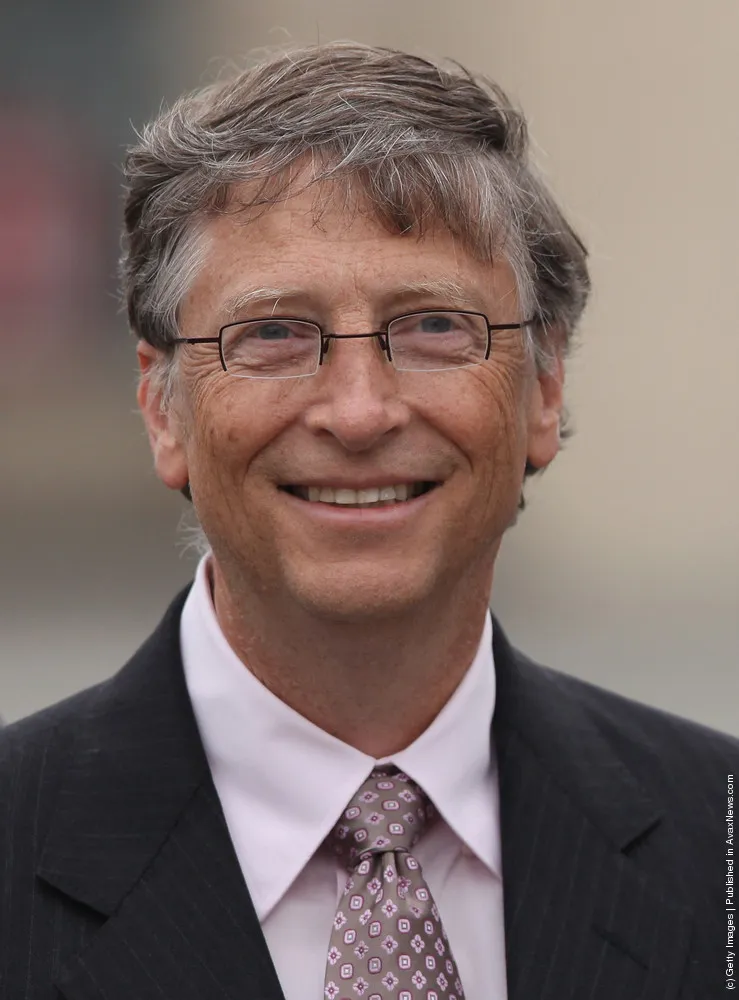 Bill Gates Meets With German Government Leaders