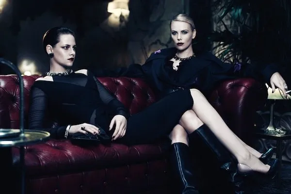 Charlize Theron and Kristen Stewart