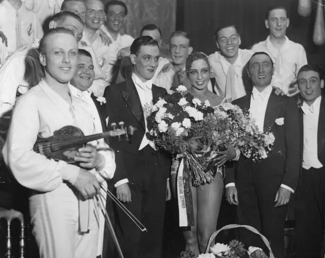 Celebrated Jazz singer and dancer Josephine Baker after her performance at “Dagmar” theatre, Copenhagen in 1932. France is inducting Josephine Baker – Missouri-born cabaret dancer, French Resistance fighter and civil rights leader – into its Pantheon, the first Black woman honored in the final resting place of France's most revered luminaries. (Photo by AP Photo, File)