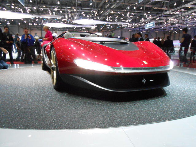 Pininfarina Sergio concept at 2013 Geneva Motor Show. (Photo by Luis Fernando Ramos/G1)