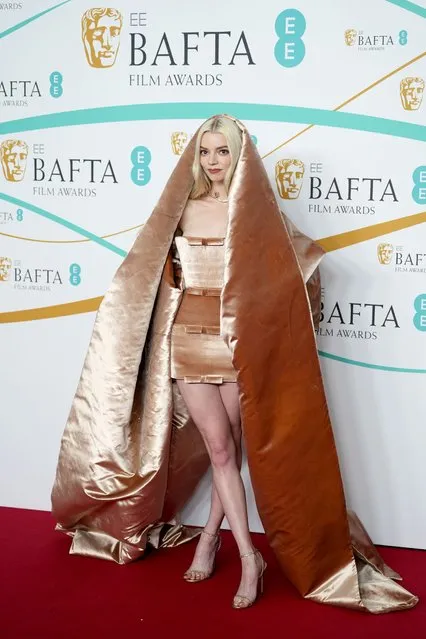 Actress Anya Taylor-Joy attends the EE BAFTA Film Awards 2023 at The Royal Festival Hall on February 19, 2023 in London, England. (Photo by Dominic Lipinski/Getty Images)