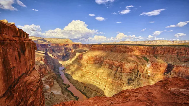 The Grand Canyon. (Photo by Dustin Farrell/Caters News)