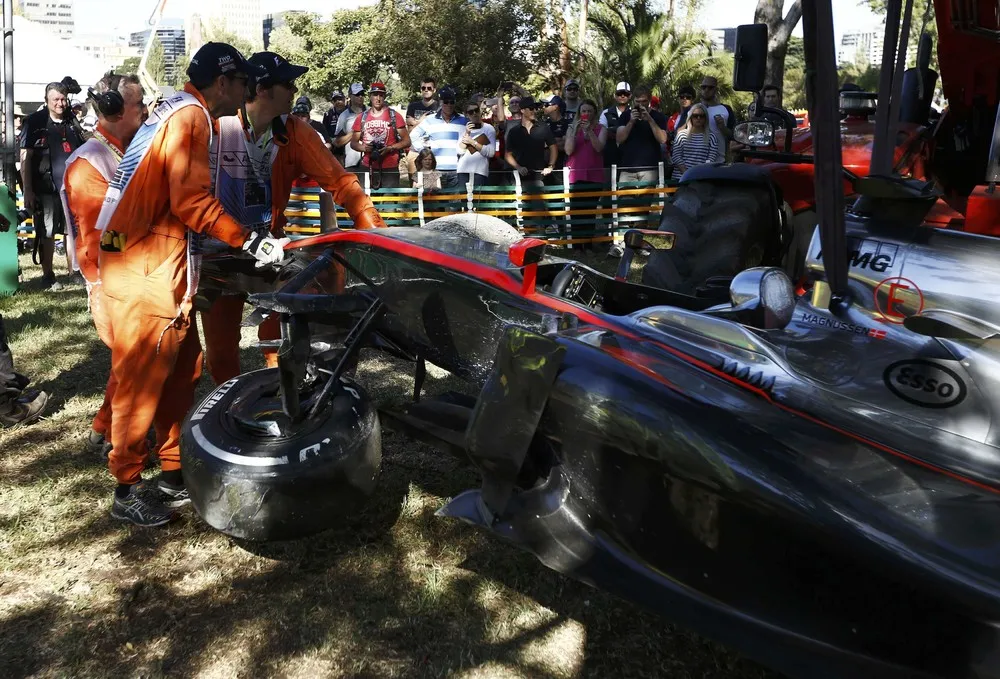 Australian F1 Grand Prix at the Albert Park circuit, Melbourne